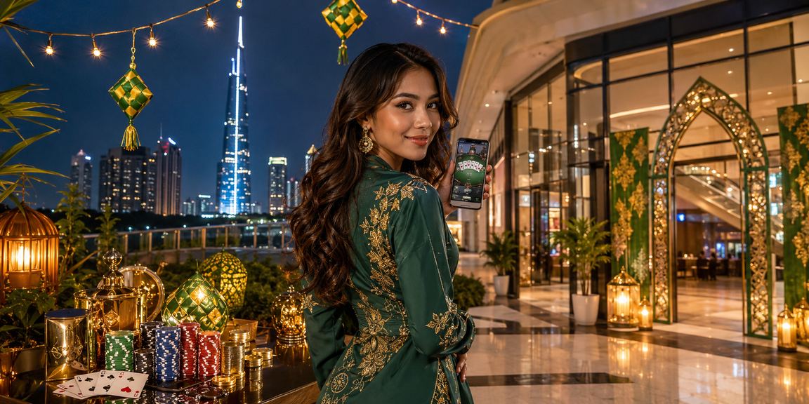 Poker di Kuala Lumpur waktu Hari Raya Orang bermain poker di Kuala Lumpur waktu Hari Raya